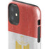 Egyptian Flag Distressed iPhone 11 Impact Case